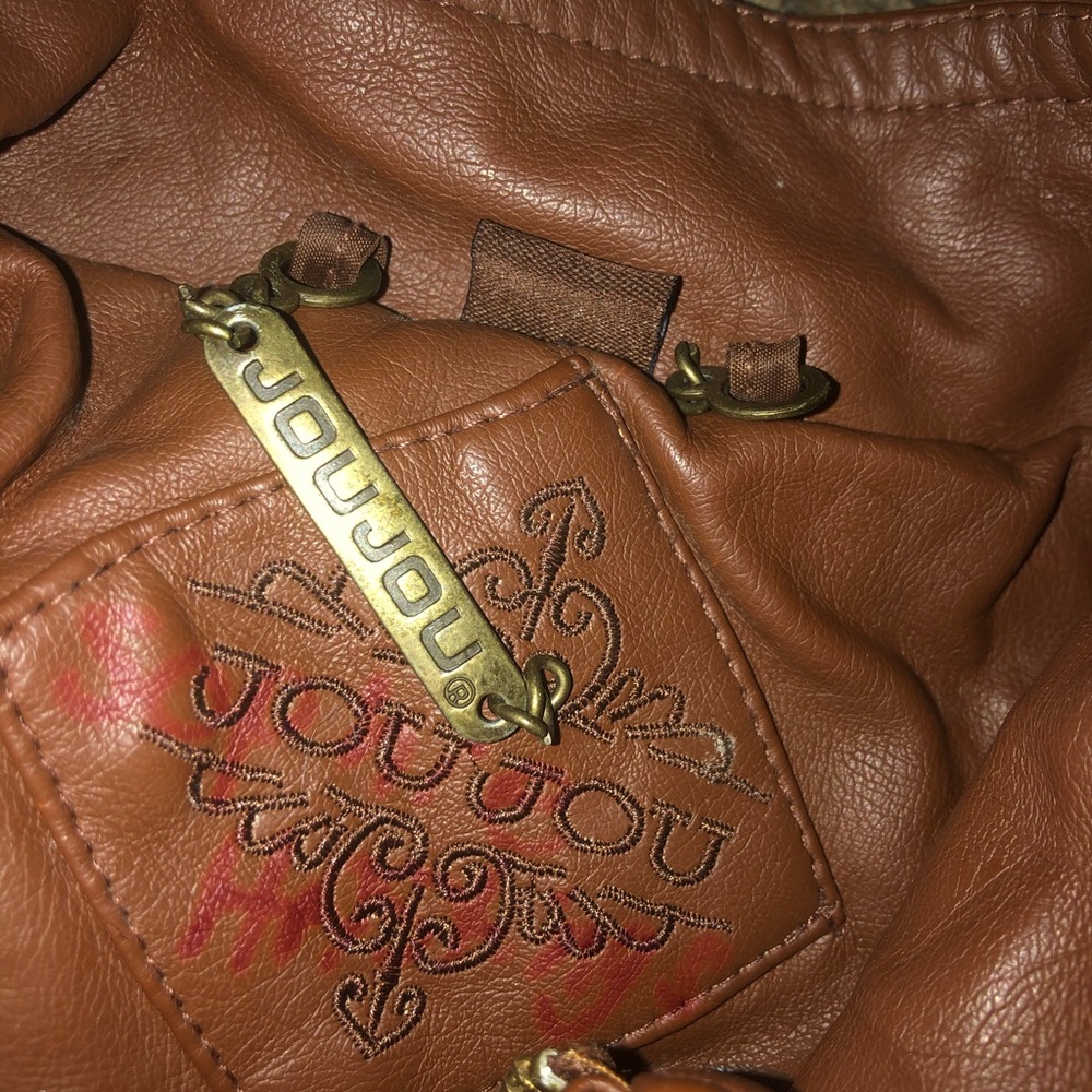 Cropped Leather Jacket - Picture 2 of 3